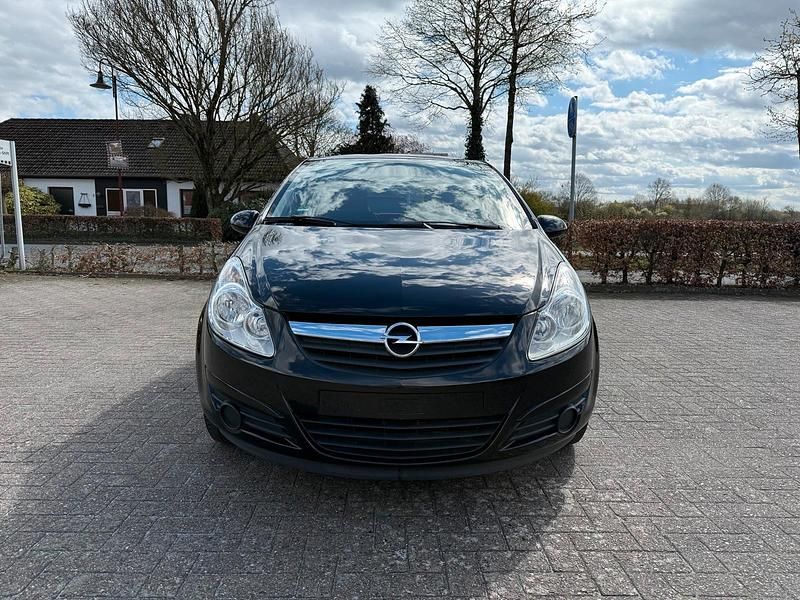Gebraucht Opel Corsa 60 PS (44 kW) 2008 Schwarz Kleinwagen