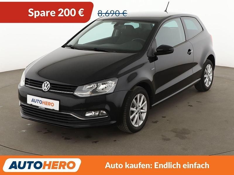 Gebraucht VW Polo LOUNGE 75 PS (55 kW) 2015 Schwarz Kleinwagen