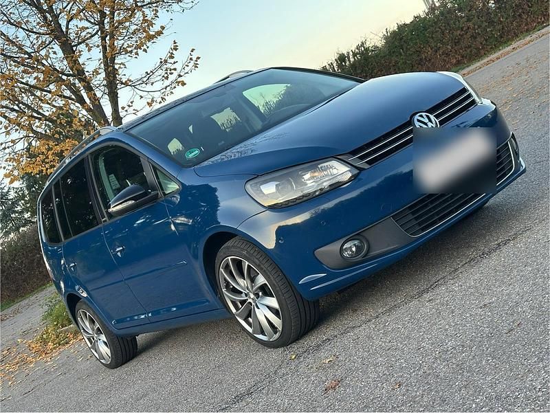 Usata VW Touran 2012 Blu Monovolume