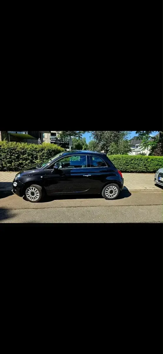 Gebraucht Fiat 500 69 PS (50 kW) 2017 Schwarz Kleinwagen
