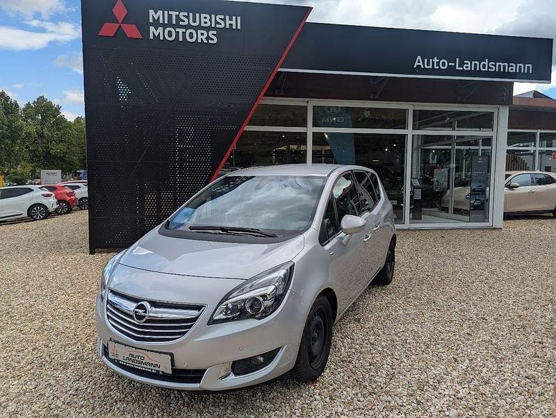 Silber Gebraucht 2016 Opel Meriva Innovation Van / Kleinbus | 8.790 € (Teuer) - Bild 1/4