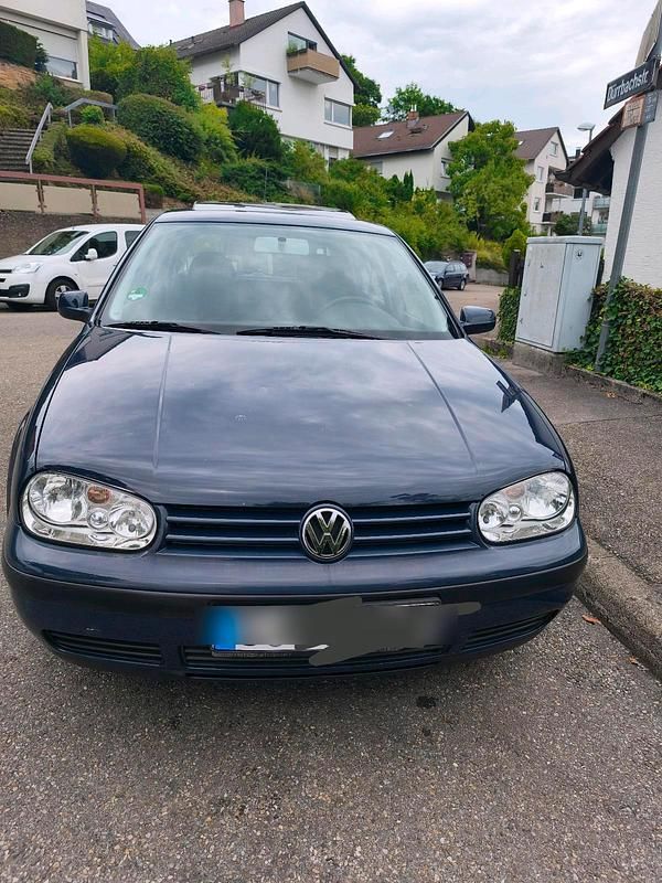 Blau Gebraucht 2000 VW Golf IV Kleinwagen | 2.100 € (Fairer Preis) - Bild 1/4