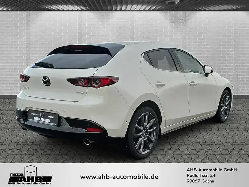 Usata Mazda 3 Selection 162 CV (119 kW) 2021 Bianco Berlina