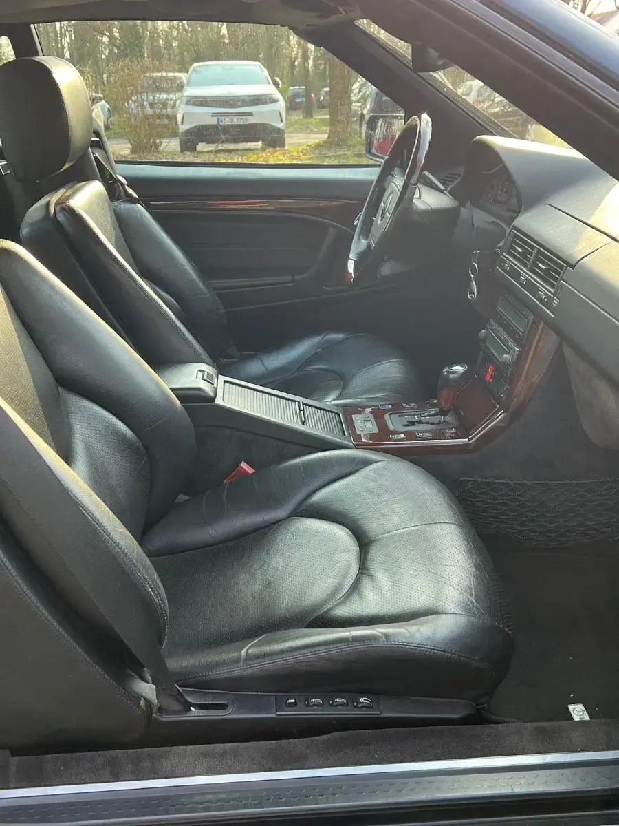 Gebraucht Mercedes SL500 320 PS (235 kW) 1998 Schwarz Cabrio