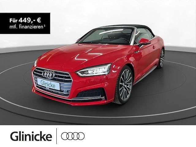 Tangorot metallic Gebraucht 2019 Audi A5 Cabriolet Sport Cabrio | 29.480 € (Fairer Preis) - Bild 1/3