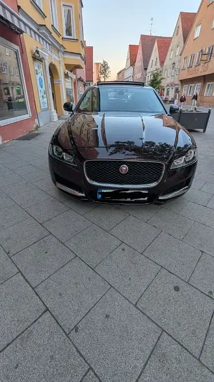 Gebraucht Jaguar XF Portfolio 179 PS (131 kW) 2016 Rot Limousine