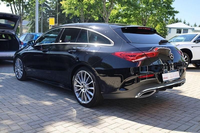 Gebraucht Mercedes CLA200 AMG line 163 PS (119 kW) 2021 Schwarz Limousine