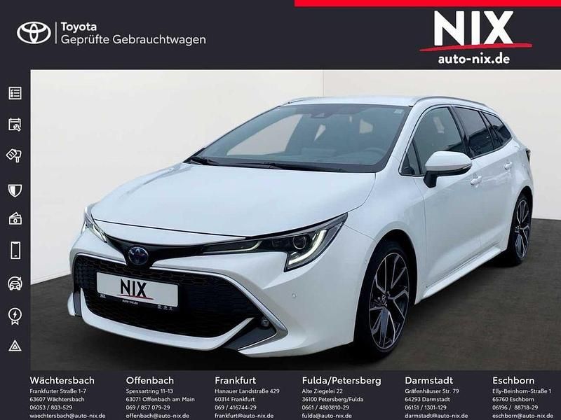 Schneeweiß Gebraucht 2022 Toyota Corolla Basis Kombi | 29.900 € (Teuer) - Bild 1/4