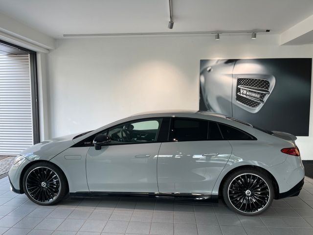 Gebraucht Mercedes EQE500 AMG 300 kW (408 PS) 2023 Unilackierung alpingrau (desi Limousine