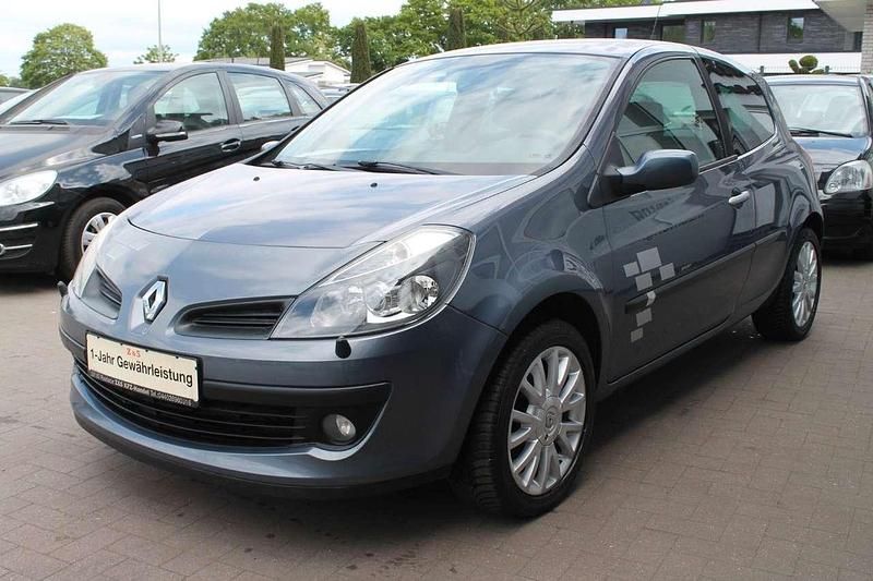 Gebraucht Renault Clio III Exception 111 PS (81 kW) 2006 Grey blue Kleinwagen