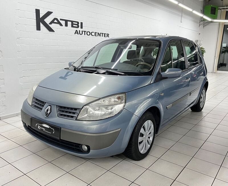 Bleu orage Gebraucht 2004 Renault Scénic II Privilege Van / Kleinbus | 750 € (Superpreis) - Bild 1/4