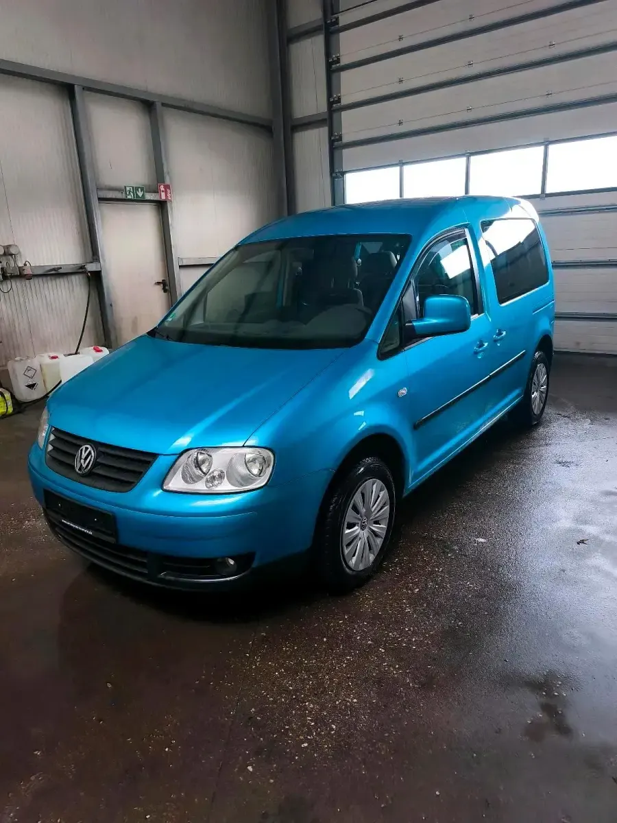 Gebraucht VW Caddy 106 PS (77 kW) 2007 Blau Van / Kleinbus