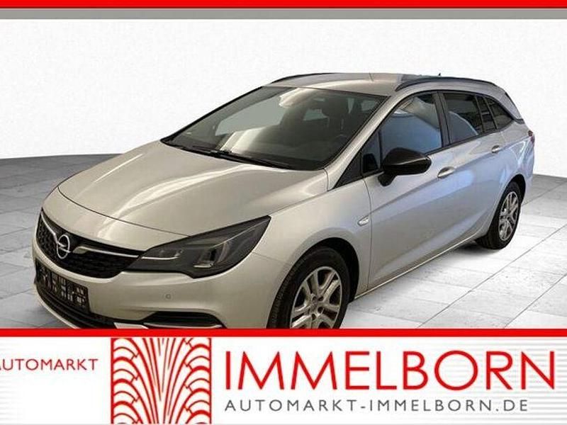 Silber Gebraucht 2021 Opel Astra Edition Kombi | 14.180 € (Guter Preis) - Bild 1/4