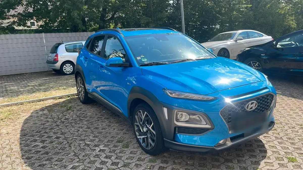 Gebraucht Hyundai Kona 141 PS (103 kW) 2020 Blau SUV
