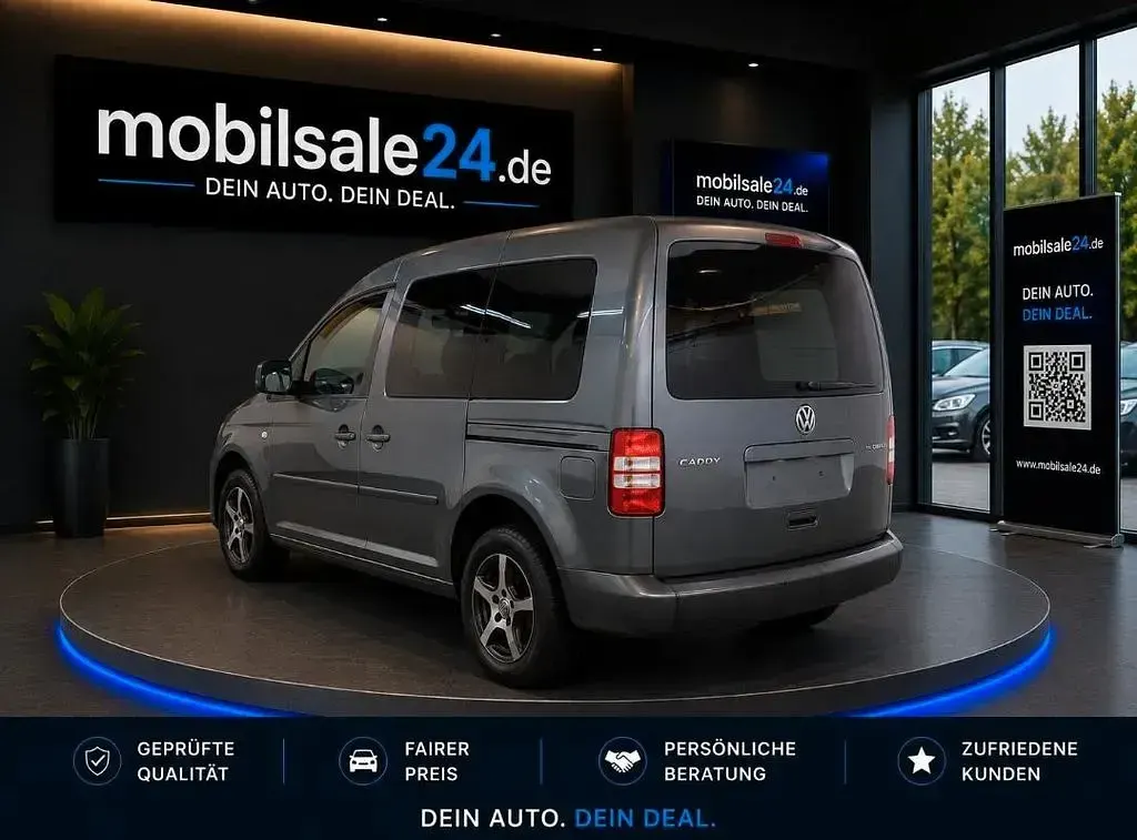 Gebraucht VW Caddy Trendline 86 PS (63 kW) 2012 Grau Van / Kleinbus