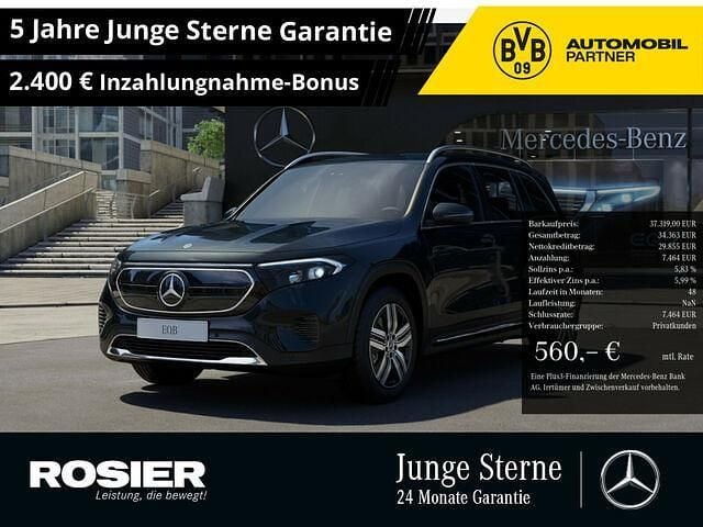 Gebraucht Mercedes EQB300 Advanced 167 kW (228 PS) 2024 Schwarz / kosmosschwarz (metallic) SUV