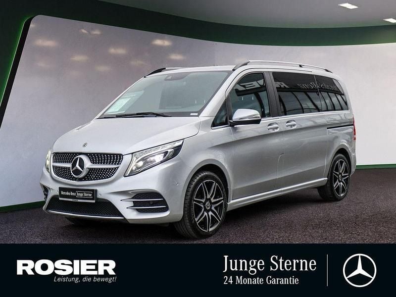 Silber / brillantsilber Gebraucht 2020 Mercedes V300 Avantgarde Edition Van / Kleinbus | 46.880 € (Superpreis) - Bild 1/4