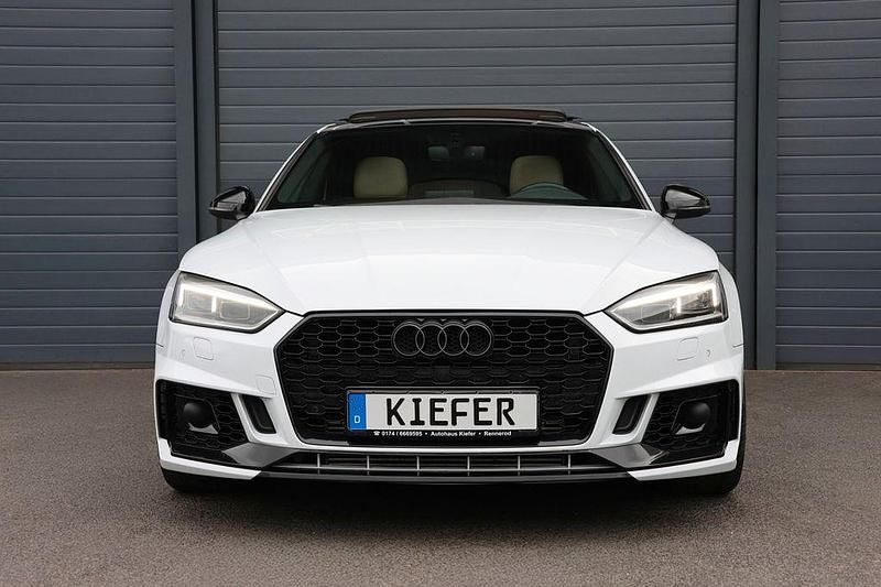 Usata Audi A5 S-Line 252 CV (185 kW) 2018 Bianco Coupé