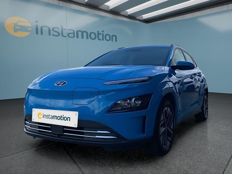 Blau Gebraucht 2021 Hyundai Kona SUV | 16.349 € (Fairer Preis) - Bild 1/4