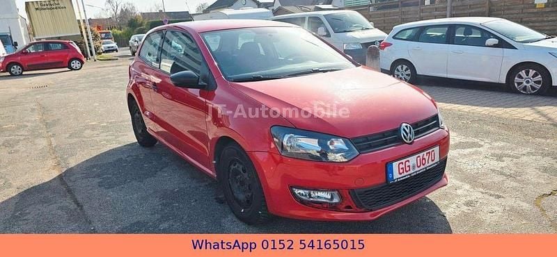 Gebraucht VW Polo Trendline 90 PS (66 kW) 2011 Orange Kleinwagen