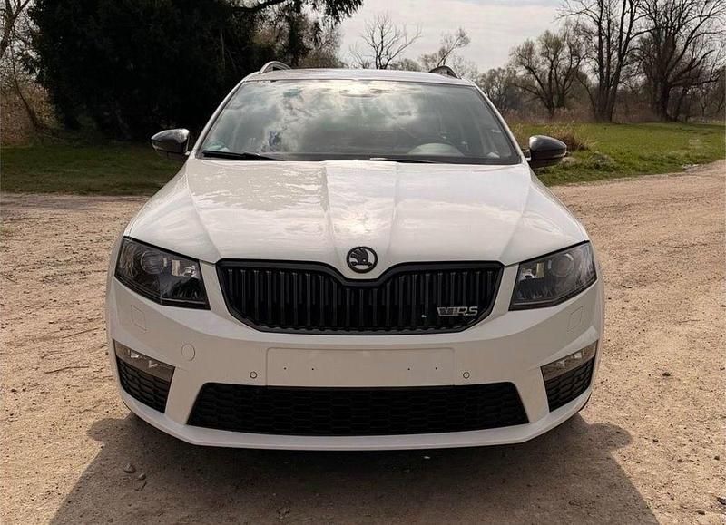 Second-hand Skoda Octavia RS 220 CP (161 kW) 2013 Alb Break
