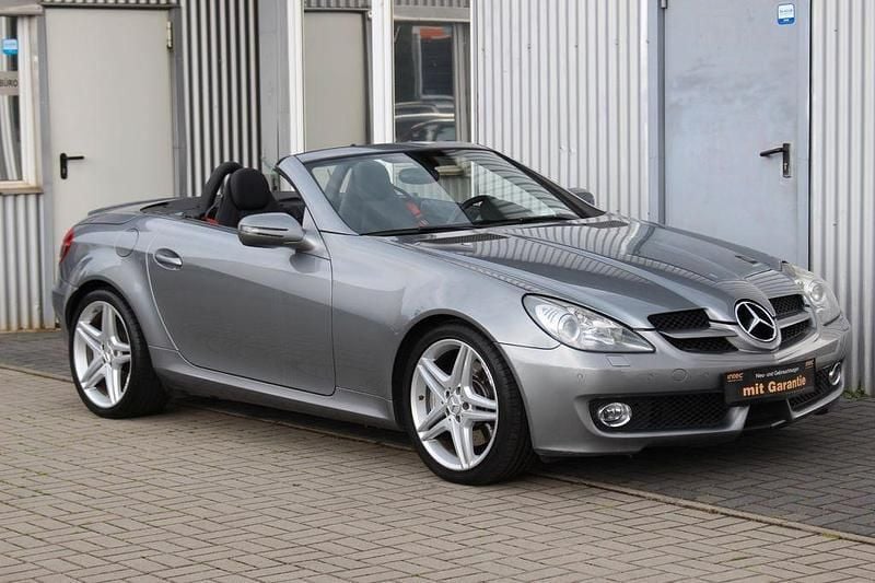 Gebraucht Mercedes SLK200 184 PS (135 kW) 2008 Silber Cabrio