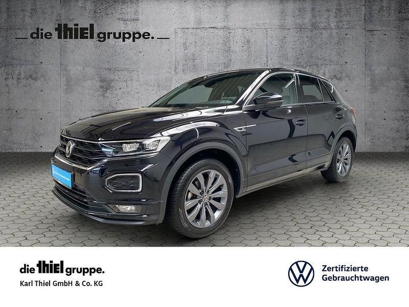 Schwarz Gebraucht 2021 VW T-Roc Sport SUV | 21.760 € (Fairer Preis) - Bild 1/4