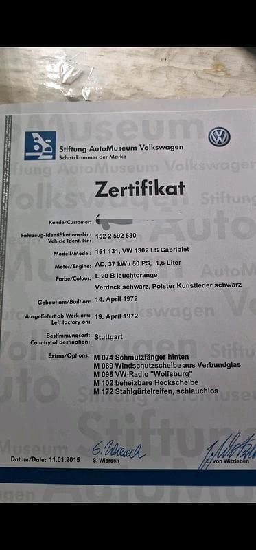 Gebraucht VW Käfer 50 PS (36 kW) 1972 Cabrio