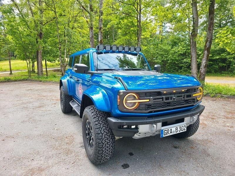 Blau Gebraucht 2024 Ford Bronco Raptor SUV | 128.900 € - Bild 1/4