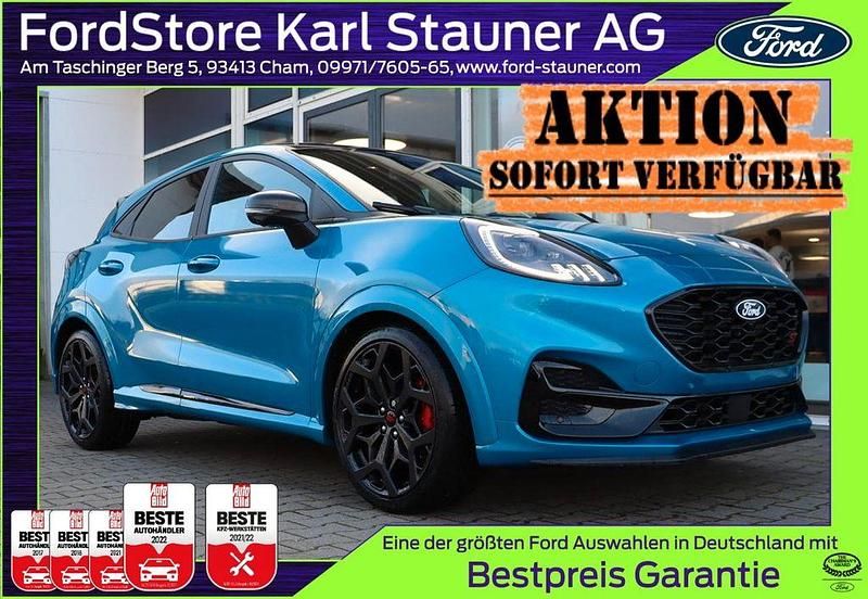 Digital aqua blue metallic Neu 2025 Ford Puma ST SUV | 30.980 € - Bild 1/4