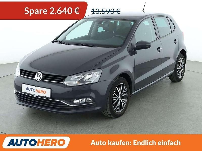 Uranograu Gebraucht 2017 VW Polo Allstar Kleinwagen | 10.950 € (Fairer Preis) - Bild 1/3