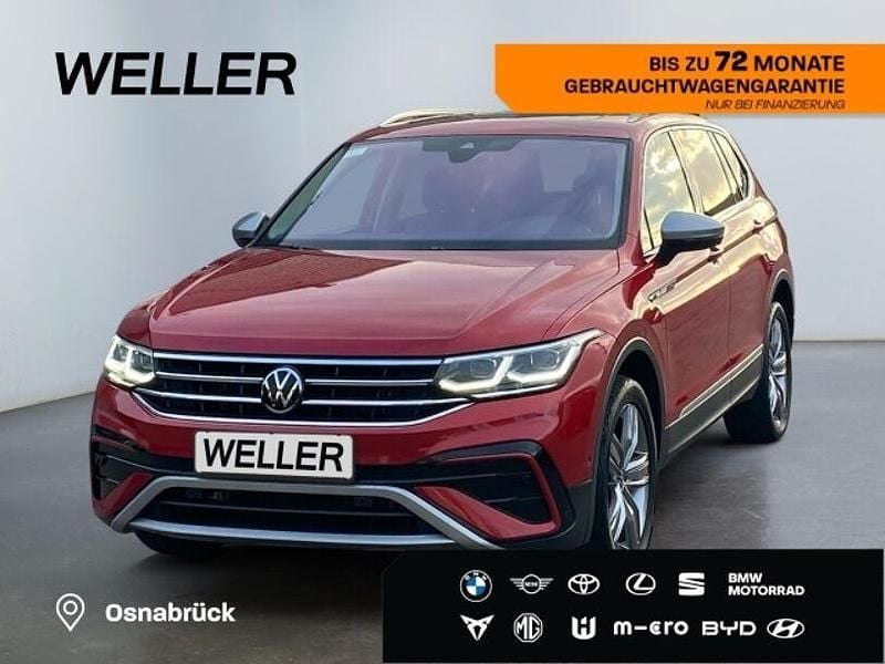 Rot Gebraucht 2022 VW Tiguan Allspace Elegance SUV | 35.750 € (Guter Preis) - Bild 1/3