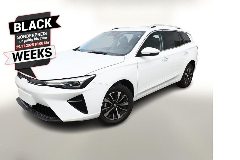 Weiß (dover white) Neu 2025 MG MG5 EV Comfort Kombi | 21.906 € (Etwas zu teuer) - Bild 1/4