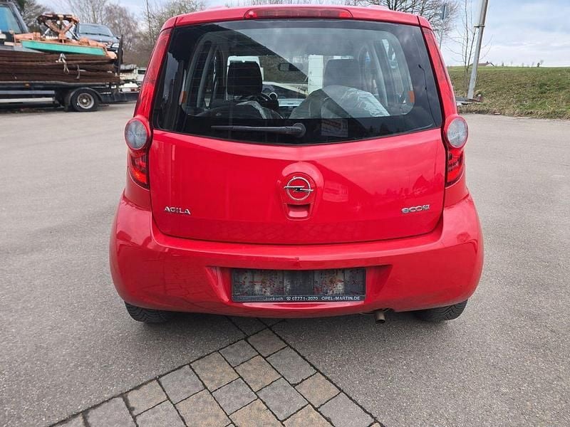 Gebraucht Opel Agila Edition 65 PS (47 kW) 2009 Rot Kleinwagen