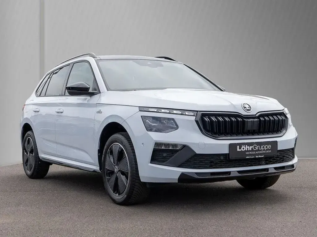 Gebraucht Skoda Kamiq Monte Carlo 150 PS (110 kW) 2025 Moonweiss metallic SUV