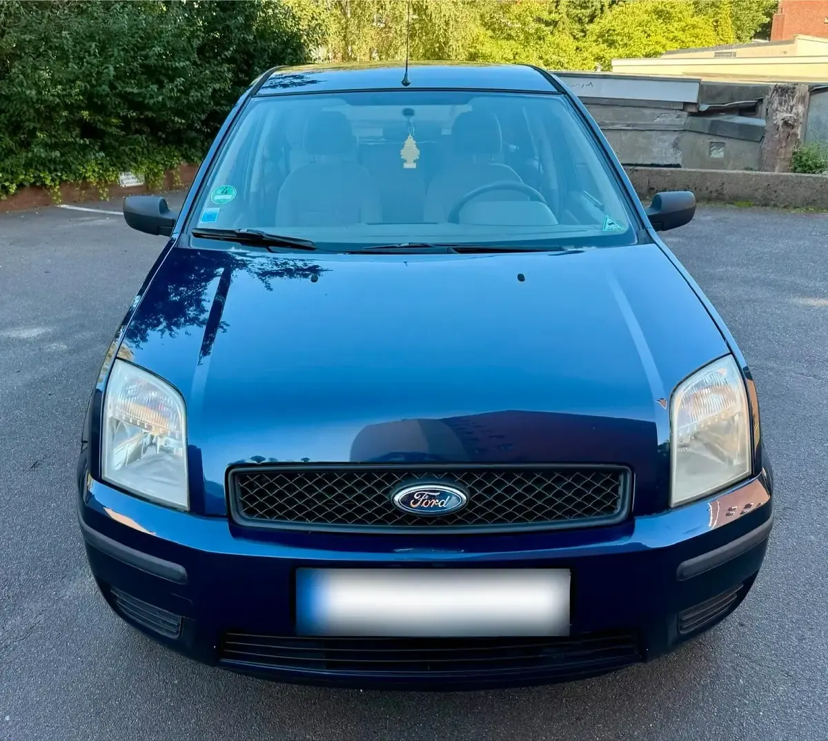 Gebraucht Ford Fusion 80 PS (58 kW) 2005 Blau Kleinwagen