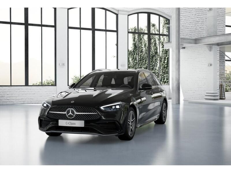 Schwarz Gebraucht 2024 Mercedes C220 AMG Kombi | 42.066 € (Guter Preis) - Bild 1/4