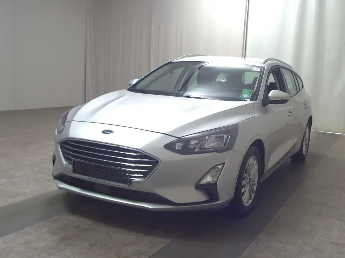 Brugt Ford Focus Titanium 125 HK (91 kW) 2021 Sølv Stationcar