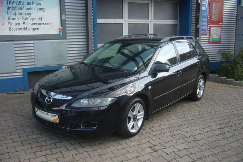 Schwarz Gebraucht 2008 Mazda 6 Inclusive Kombi | 5.999 € - Bild 1/4