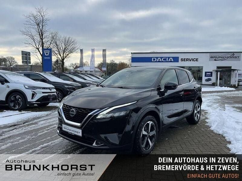 Schwarz (pearlblack) Gebraucht 2024 Nissan Qashqai 360º SUV | 24.990 € (Guter Preis) - Bild 1/3