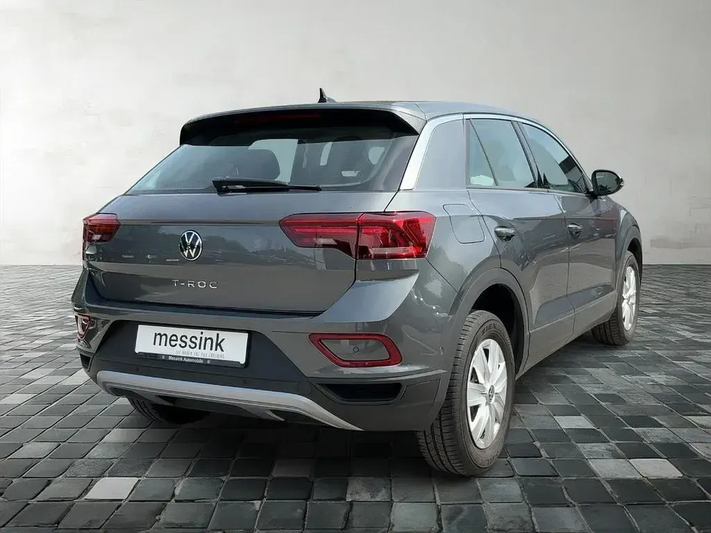 Gebraucht VW T-Roc Basis 110 PS (80 kW) 2022 Grau SUV