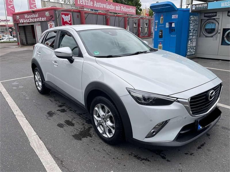 Weiß Gebraucht 2017 Mazda CX-3 Exclusive-Line SUV | 12.300 € (Fairer Preis) - Bild 1/4