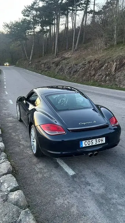 Gebraucht Porsche Cayman S 320 PS (235 kW) 2011 Blau Coupé