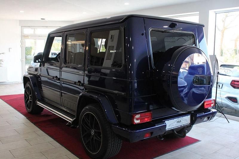Gebraucht Mercedes G63 AMG Exclusive 571 PS (419 kW) 2018 Designo mysticblau bright SUV