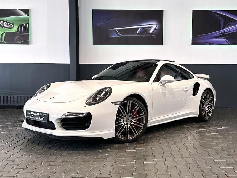 Weiß Gebraucht 2015 Porsche 911 Turbo Coupé | 98.911 € (Superpreis) - Bild 1/4