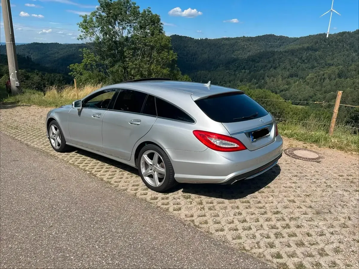 Gebraucht Mercedes CLS500 Shooting Brake 408 PS (300 kW) 2013 Silber Kombi