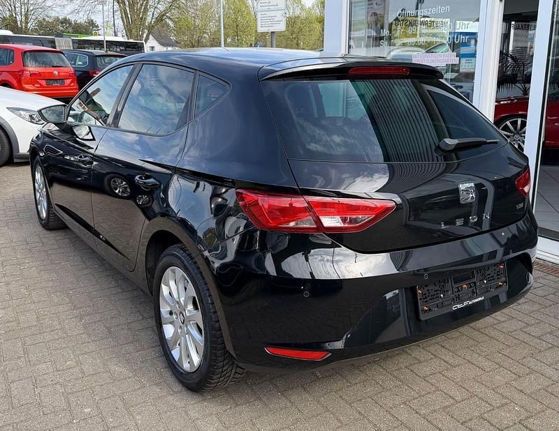 Gebraucht Seat Leon Style 110 PS (80 kW) 2015 Schwarz Kleinwagen
