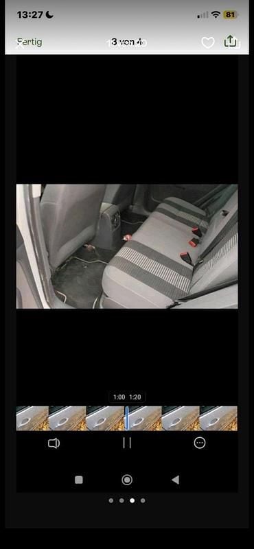 Gebraucht VW Golf Plus Cross 102 PS (75 kW) 2008 Silber Van / Kleinbus