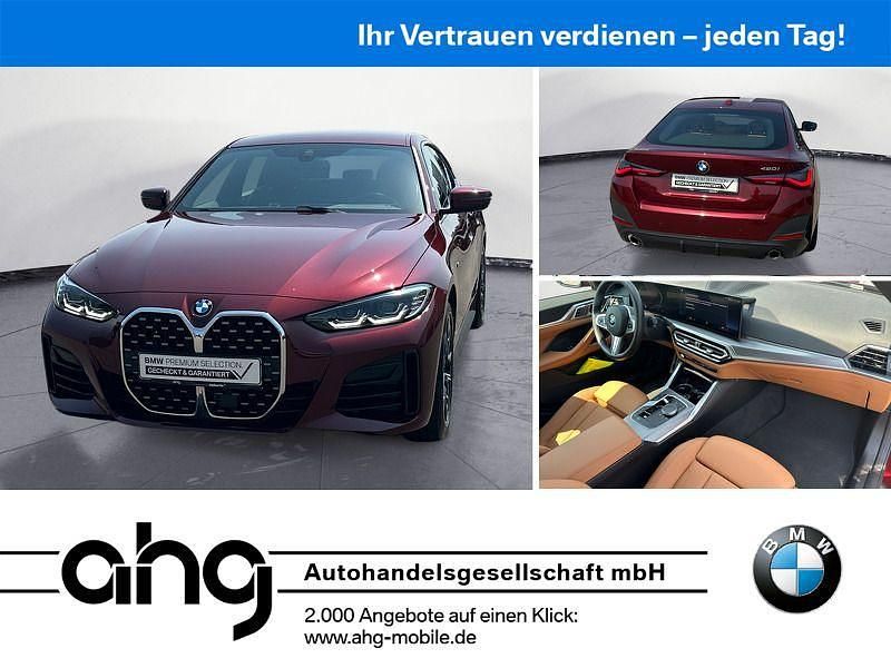 Rot Gebraucht 2024 BMW 420 Gran Coupé M Sport Coupé | 41.490 € (Guter Preis) - Bild 1/4