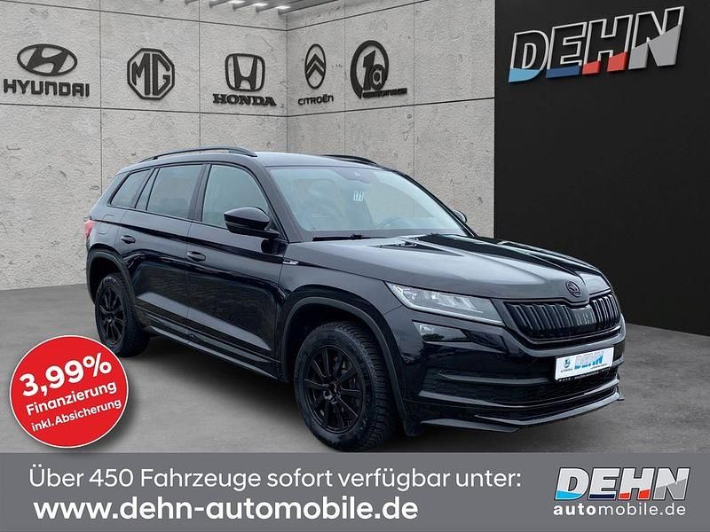 Schwarz Gebraucht 2019 Skoda Kodiaq SportLine SUV | 27.970 € (Etwas zu teuer) - Bild 1/4